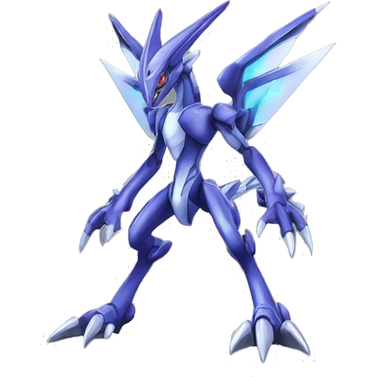  Cool Edgy Shiny Godly Digimon-Genesect-Dialga-Reptile full body emoji