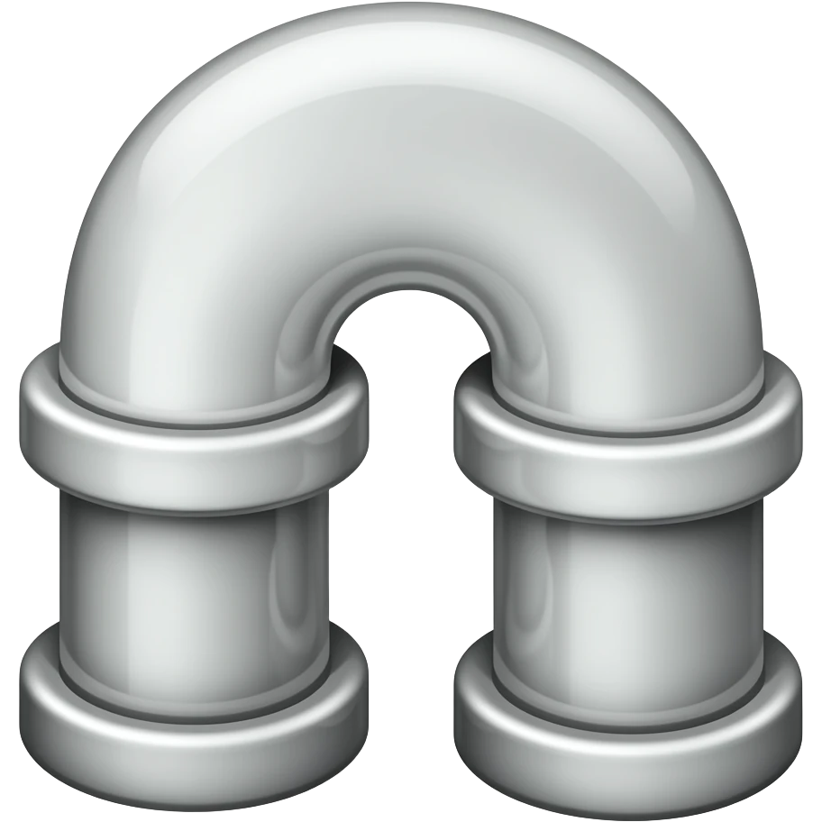 pipes emoji, thick black border cartoon style, dark colours emoji