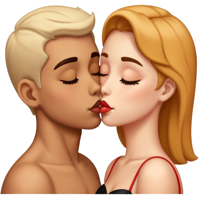 لب دادن  emoji