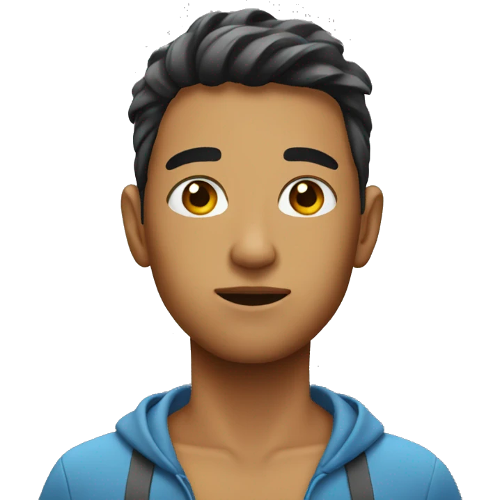 Water on face emoji