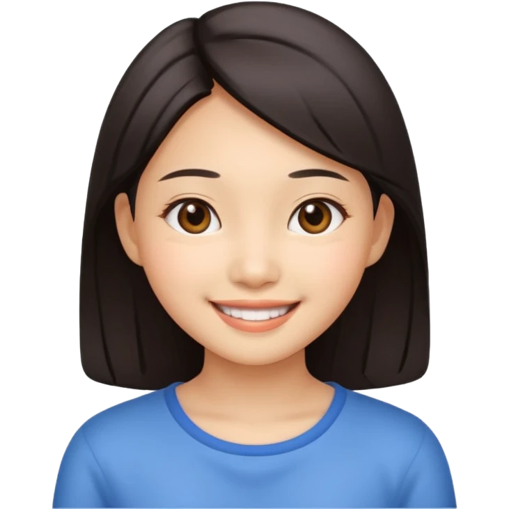 Hai girl emoji