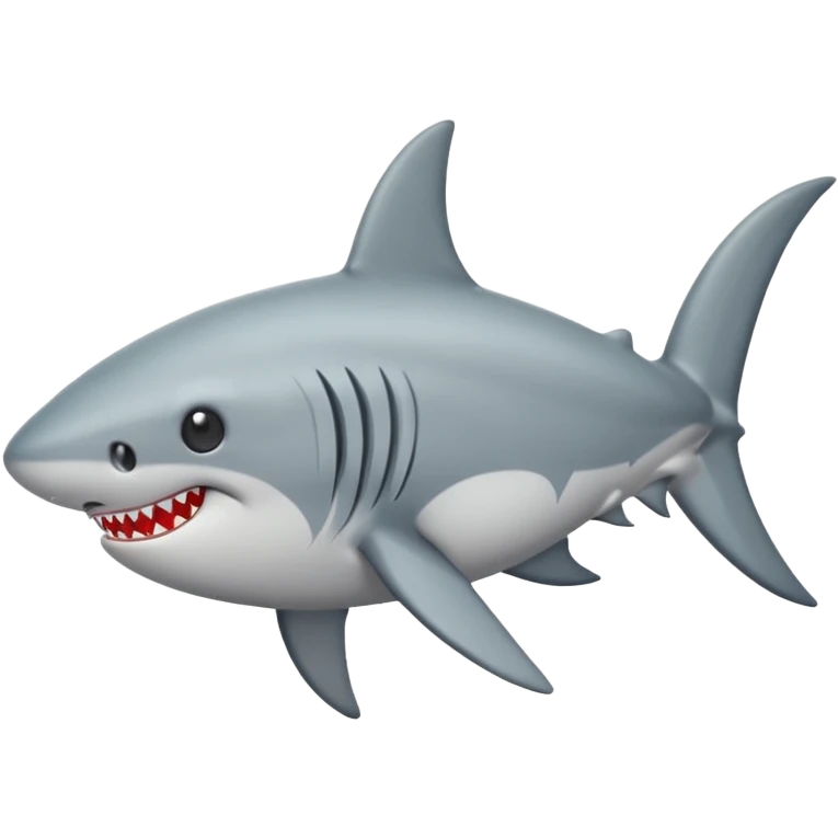 Tiburón con ojos de corazon emoji