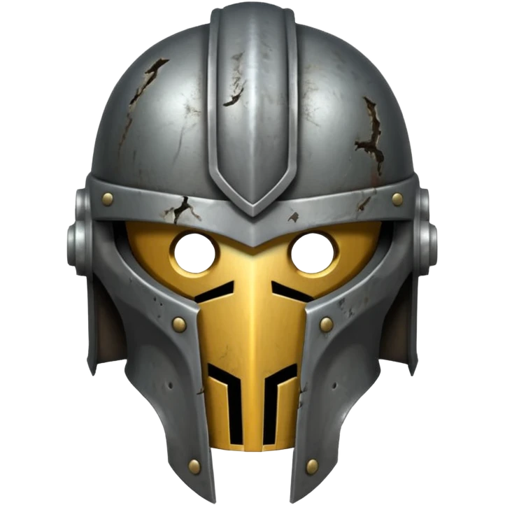 Iron warrior helmet emoji