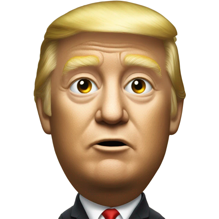 Trump is secretly a lizard man  emoji