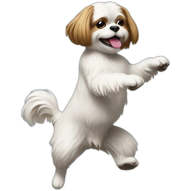 SHITZU QUI DANSE emoji