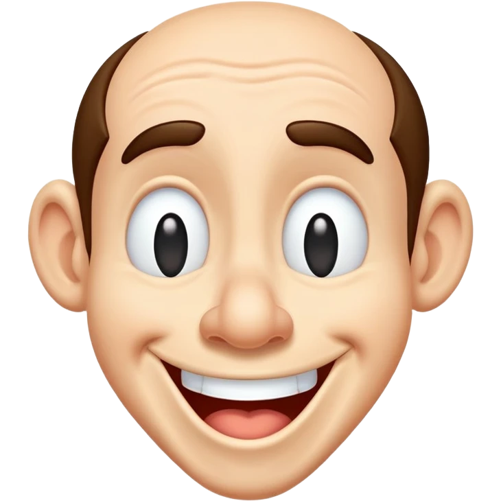 Goofy winking emoji