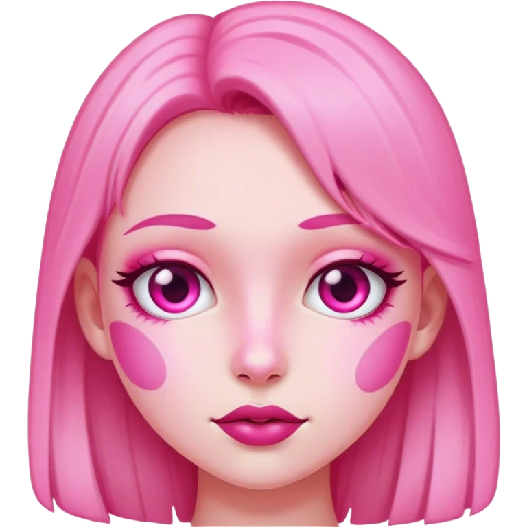 Pink girl  emoji