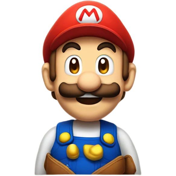 mario exicting emoji
