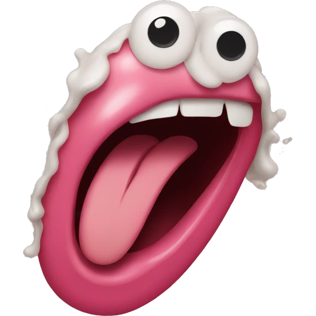 Tongue sticking out emoji
