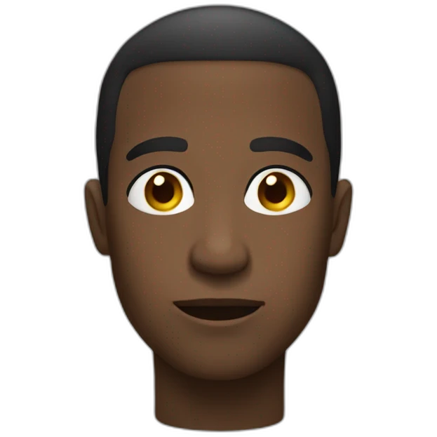 Negro Comendo emoji