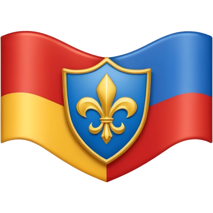 Drapeau de la région du Var 83 en France: composé de cette manière : 🟥🟥🟥🟥🟥🟥🟥
🟨🟨🔵🔵🔵🟨🟨
🟨🟨🔵⚜️🔵🟨🟨
🟨🟨🔵🔵🔵🟨🟨
🟨🟨🟨🟨🟨🟨🟨 emoji