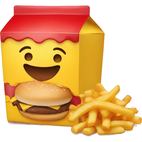 happy meal emoji