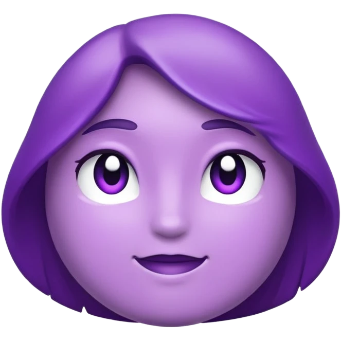 Morado  emoji