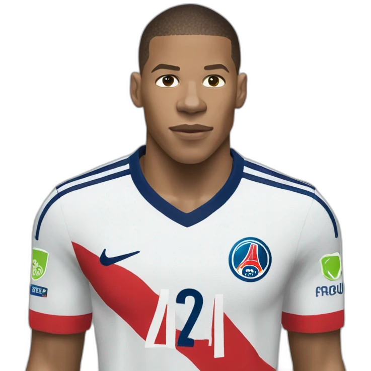 Mbappé en état de choc emoji