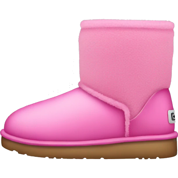 Pink uggs emoji