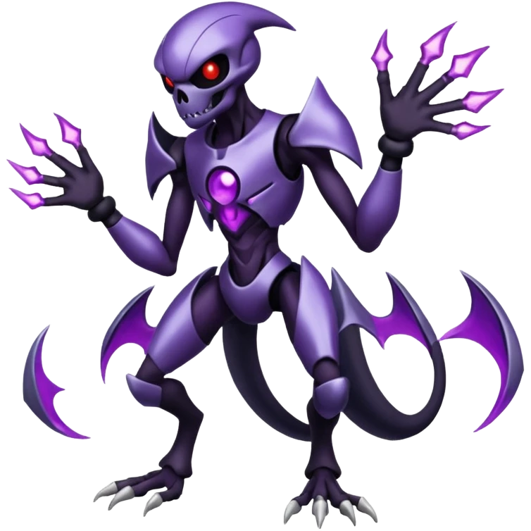 Duskull-Darkrai-Genesect-Fakémon-fusion (full body) emoji