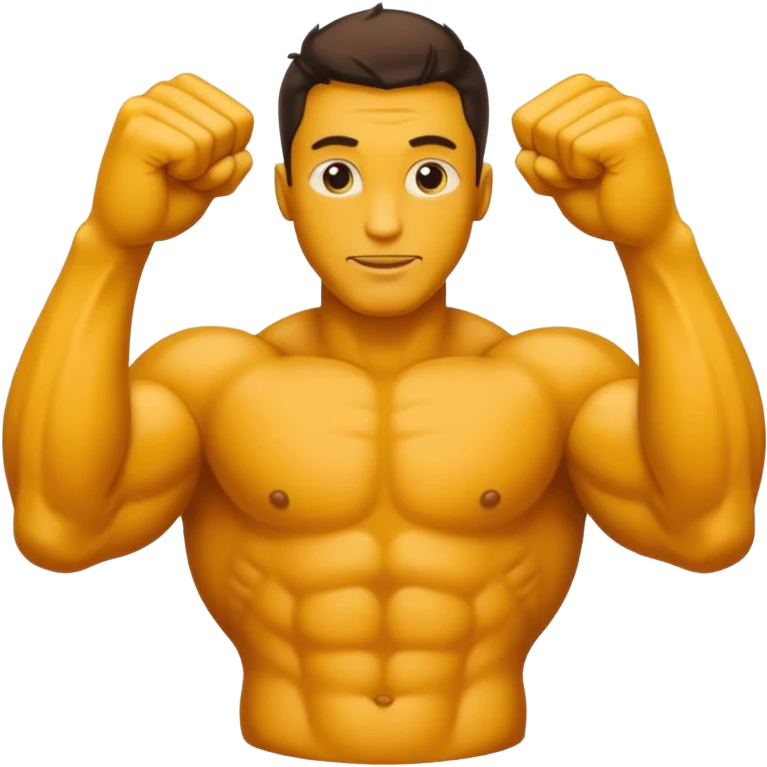 tríceps de um braço emoji