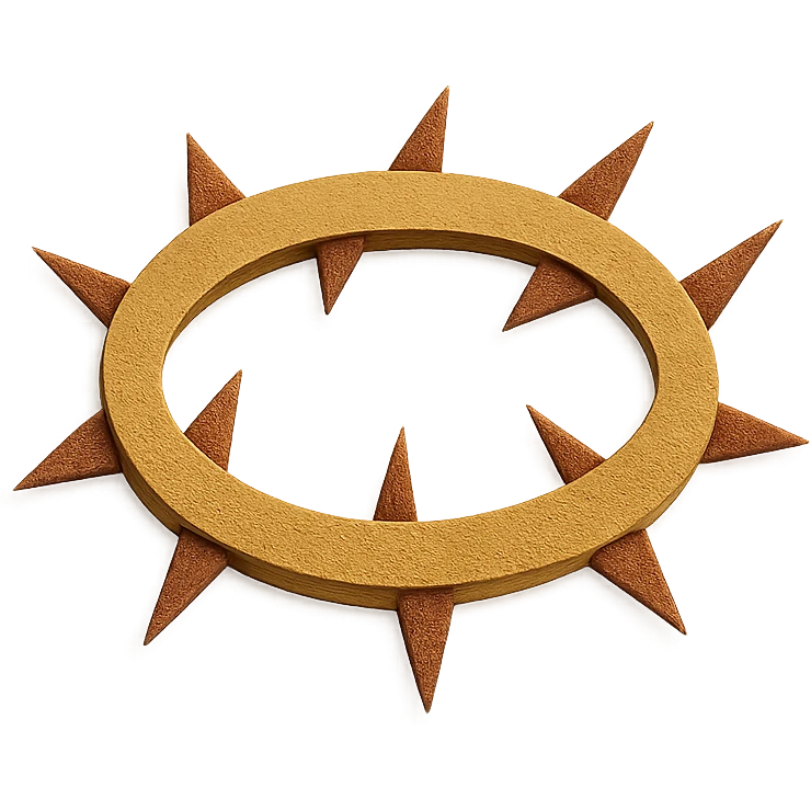 Jesus crown emoji