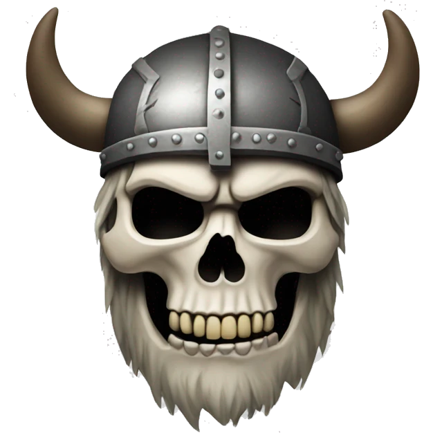 Viking skull emoji
