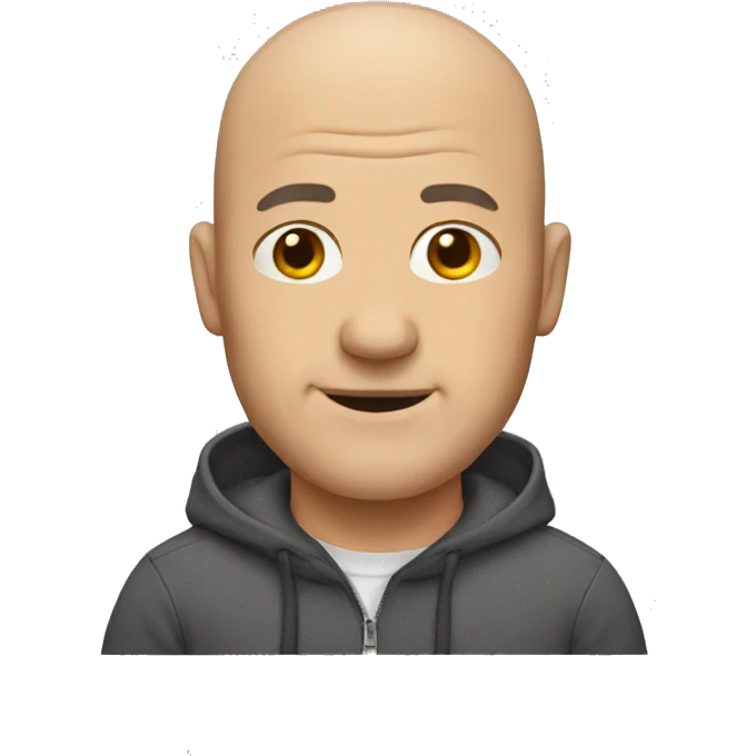 bald middle-aged man emoji