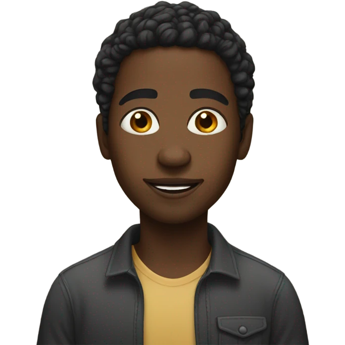 black person emoji