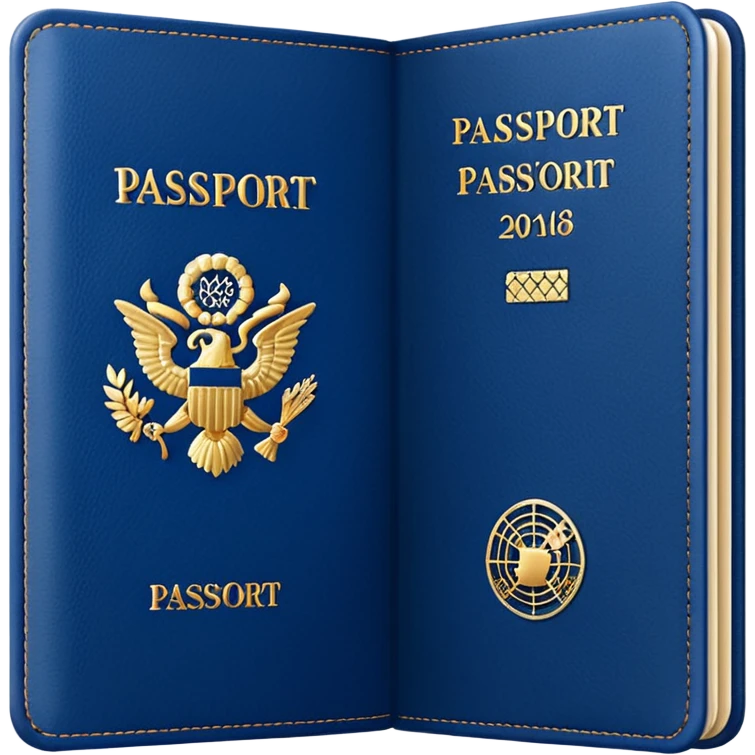 make me a passport emoji