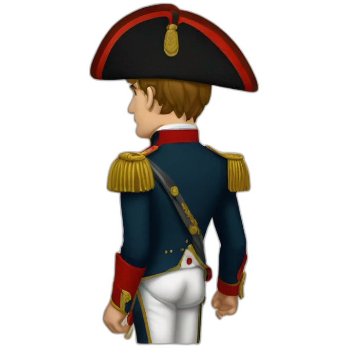 napoleon bonaparte rear side emoji