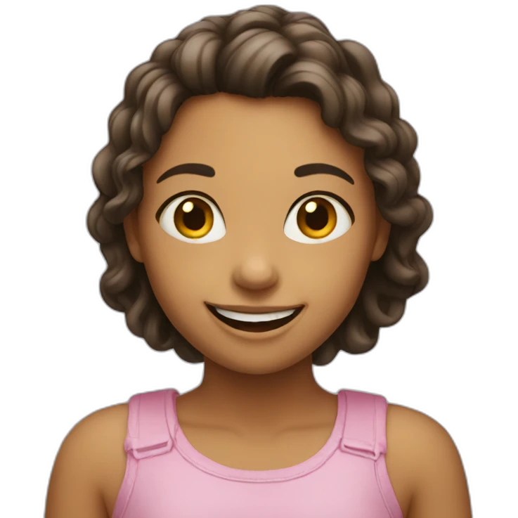 happy girl emoji