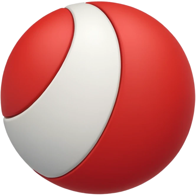 Pull ball with MB in the circle in on it emoji