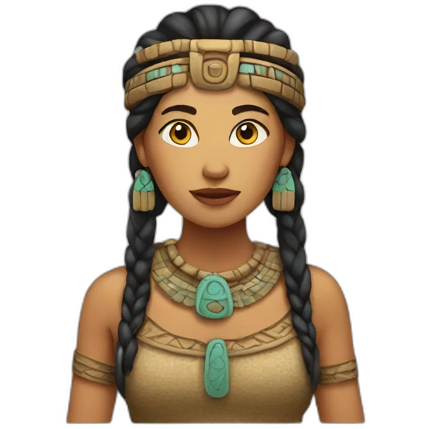 Mayan woman emoji