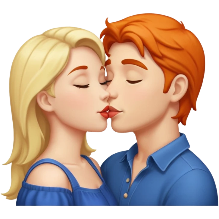 Crazy kiss emoji