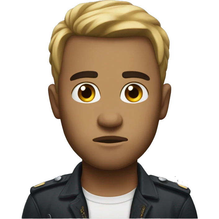Thousand yard stare emoji