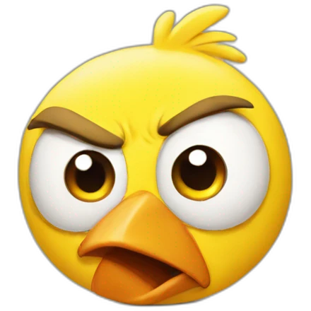angry-bird emoji