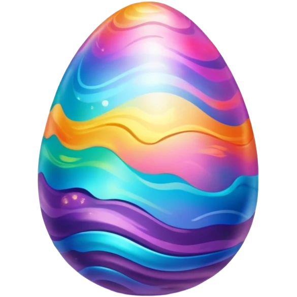 magical poop easter cosmic egg landscape  emoji
