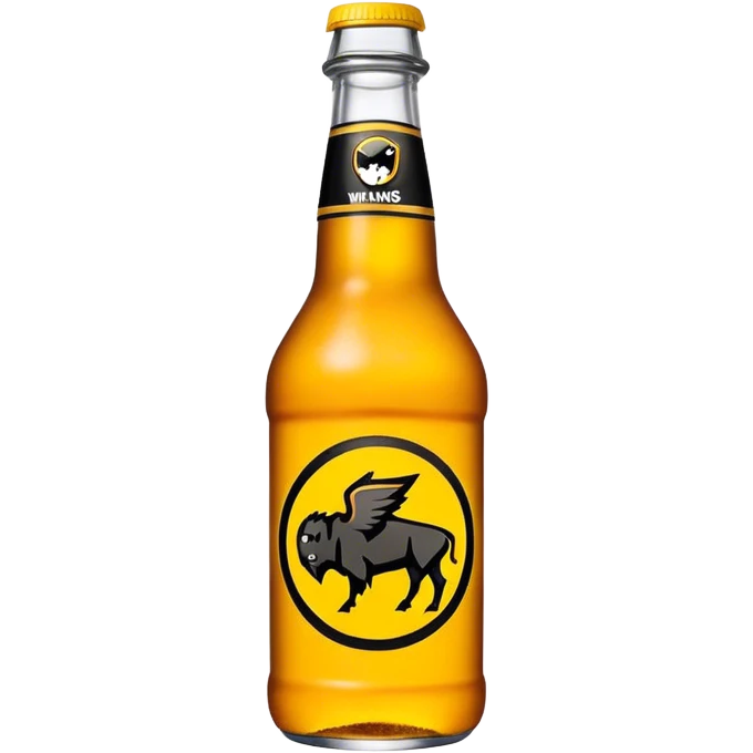 Buffalo Wild Wings bottle emoji