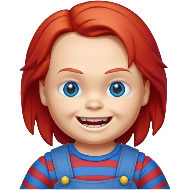 Un emojin de chuky emoji