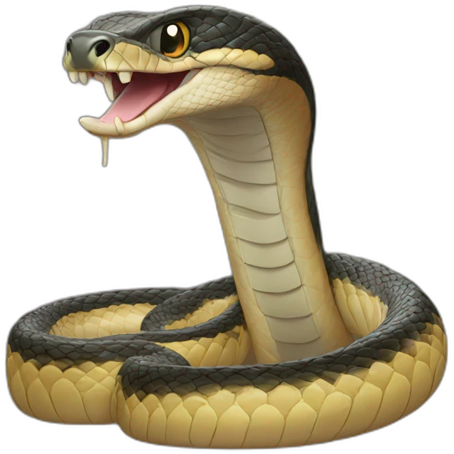 King cobra emoji