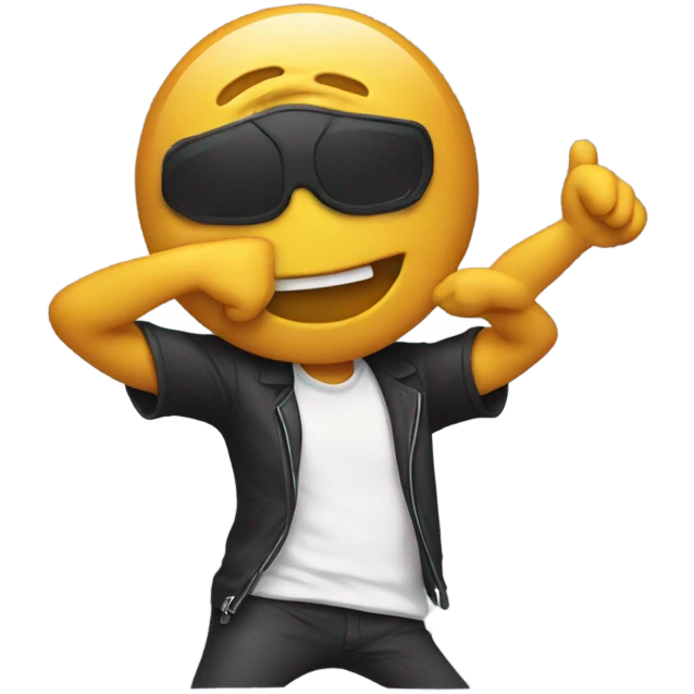 Dabbing emoji