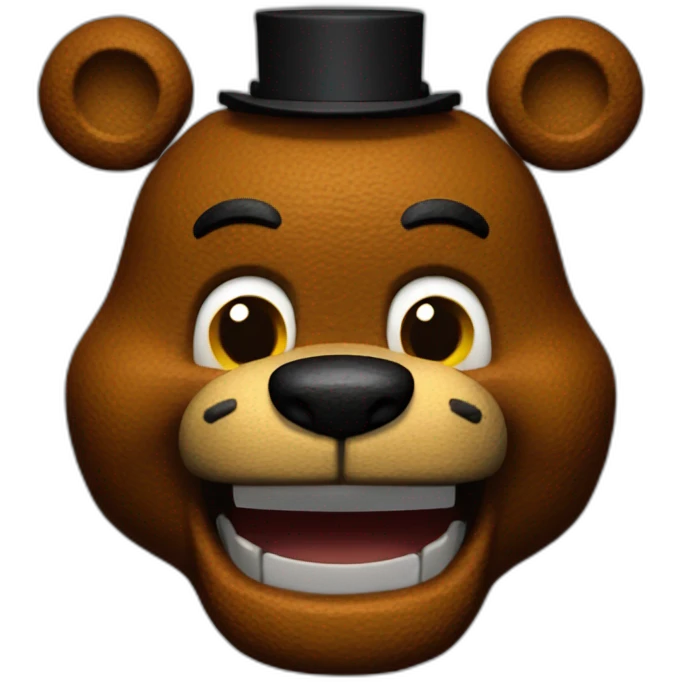 Freddy Fazbear animatronic emoji