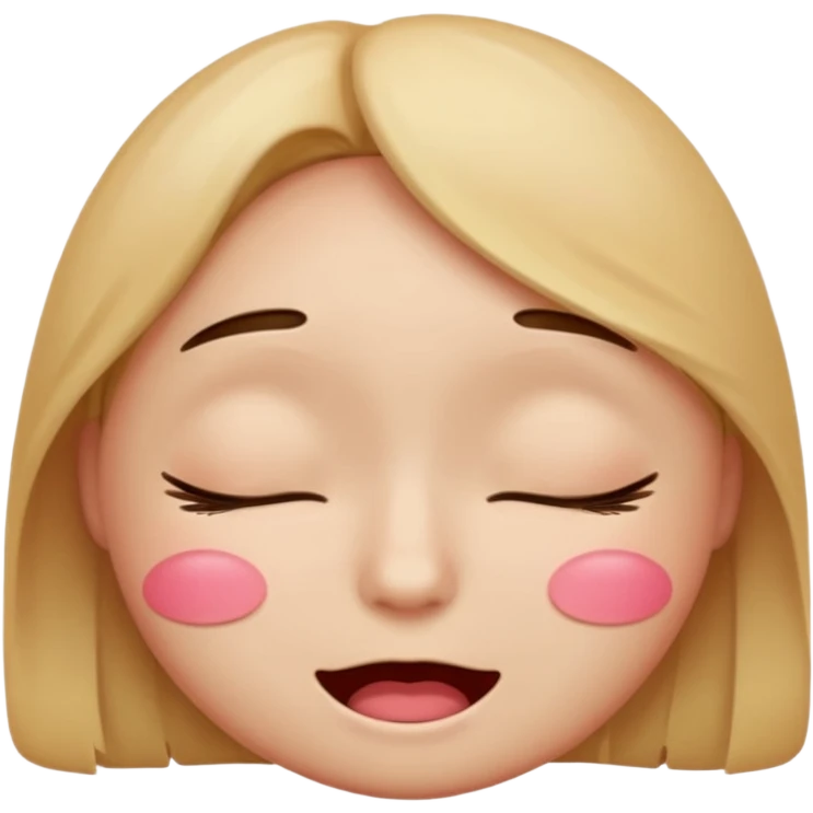 Create a shyness imoji emoji