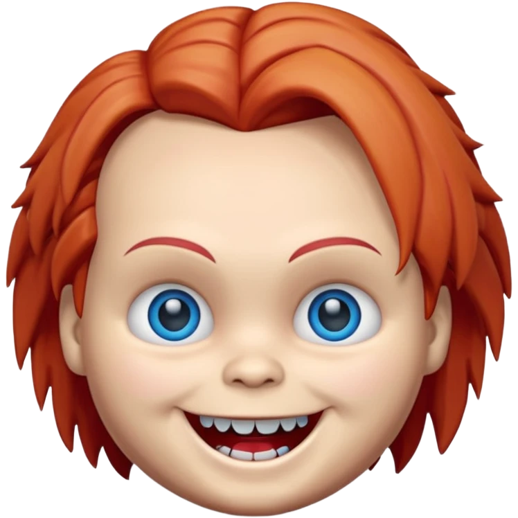 Un emojin de chuky emoji