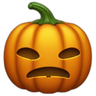 Hoodie with pumkin face emoji
