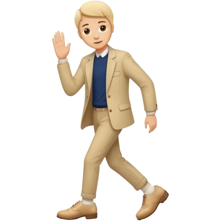 beige and beige shoes  emoji