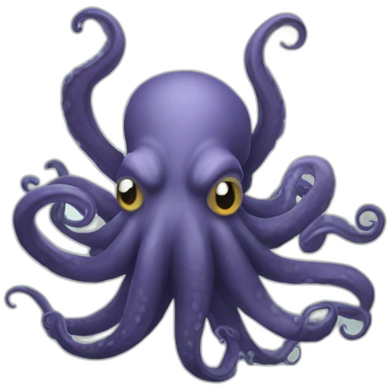 un kraken qui à peut emoji