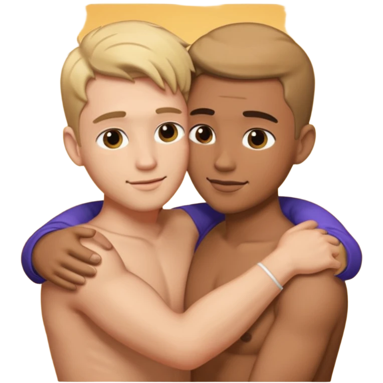 Two gay men having sex  emoji