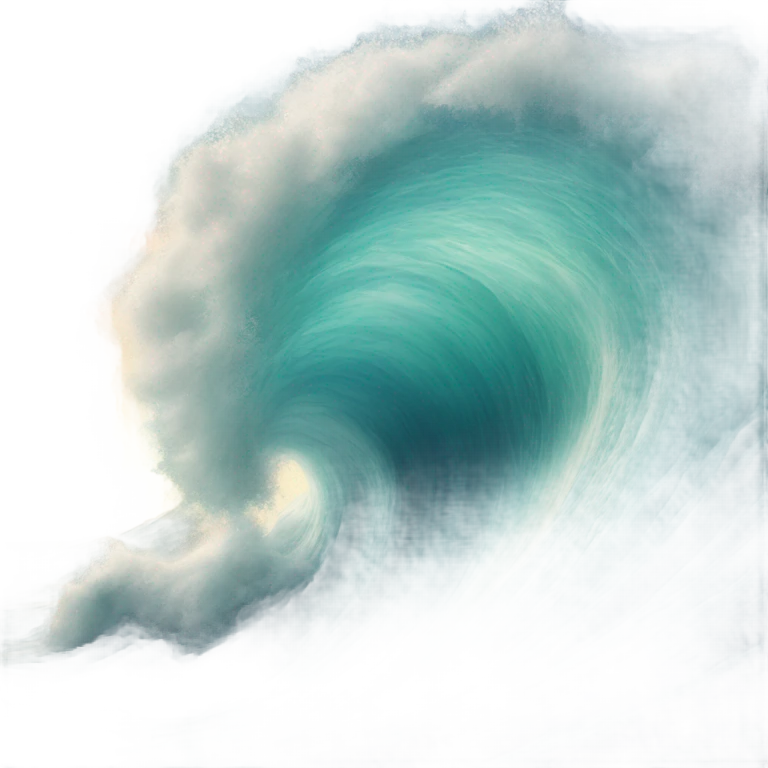 Wave emoji