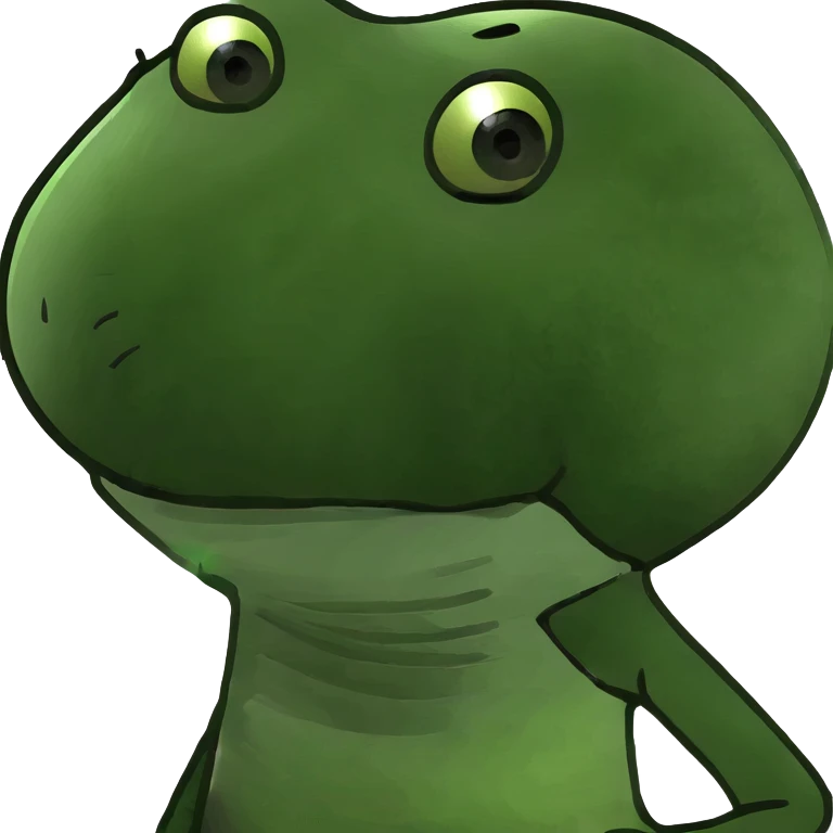 bobblehead, playful pose, round head, minimal details emoji