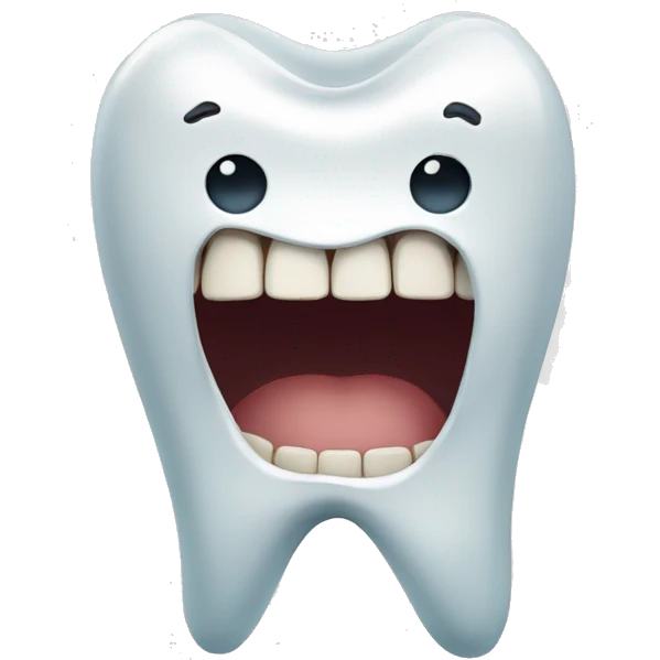 goodbye tooth emoji