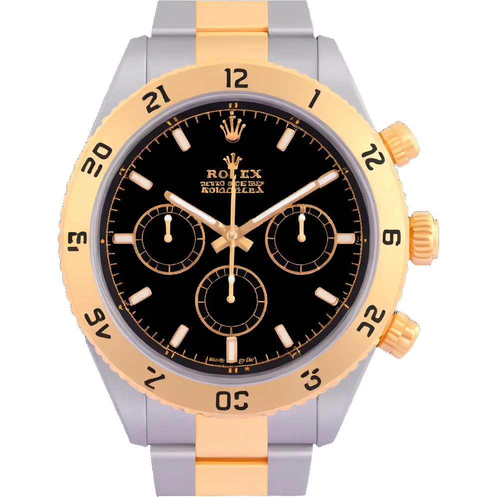 luxury Rolex wristwatch, 3D style, detailed, metallic, elegant, realistic, no text emoji