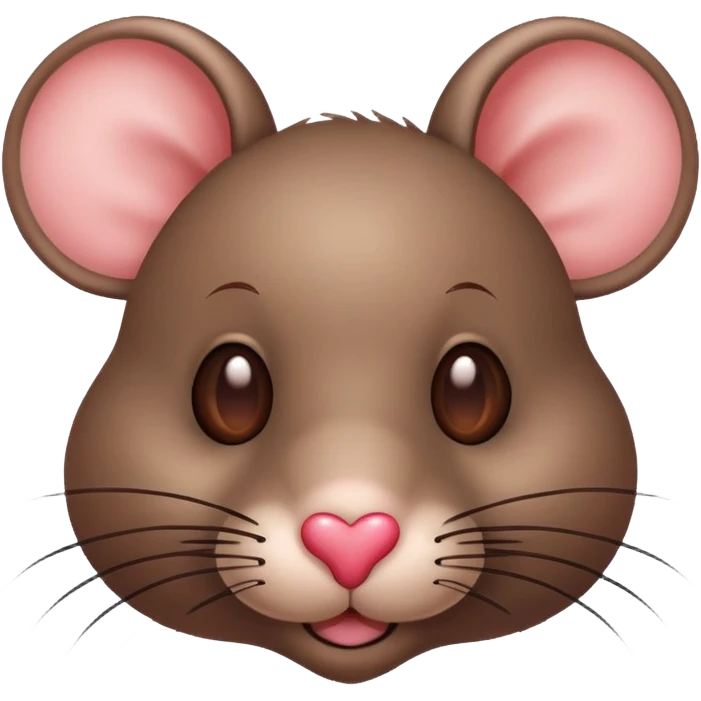 rat with heart eyes emoji